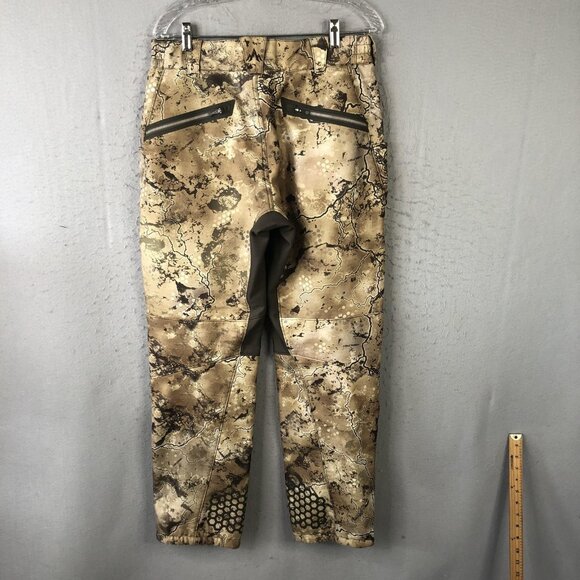 Pnuma Pants Mens 32x32 Camo Hunting Zip Pockets Reinforced Knees Outdoors P202 - Picture 2 of 16